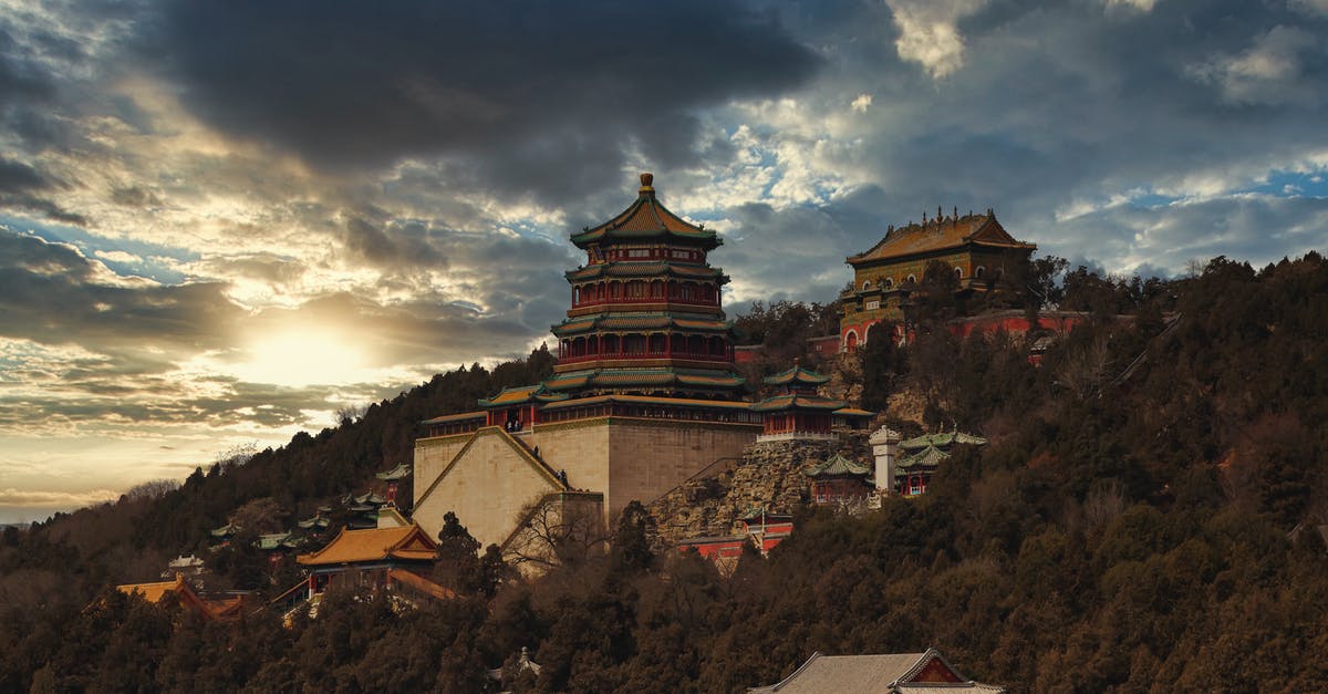Criminal- traveling history - View of a Historical Building at Sunset
