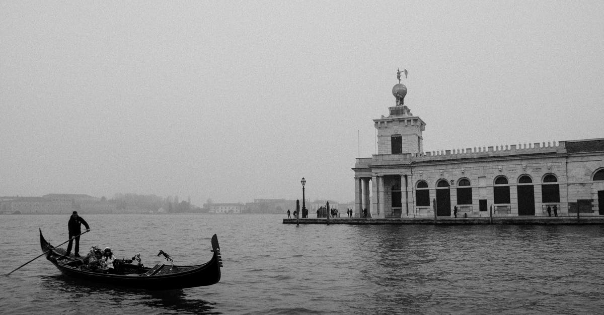 Crossing the Black Sea (Ukraine to Georgia) by boat - risk of being boarded in a private vessel? - Grayscale Photo of Man Riding on Boat on Sea