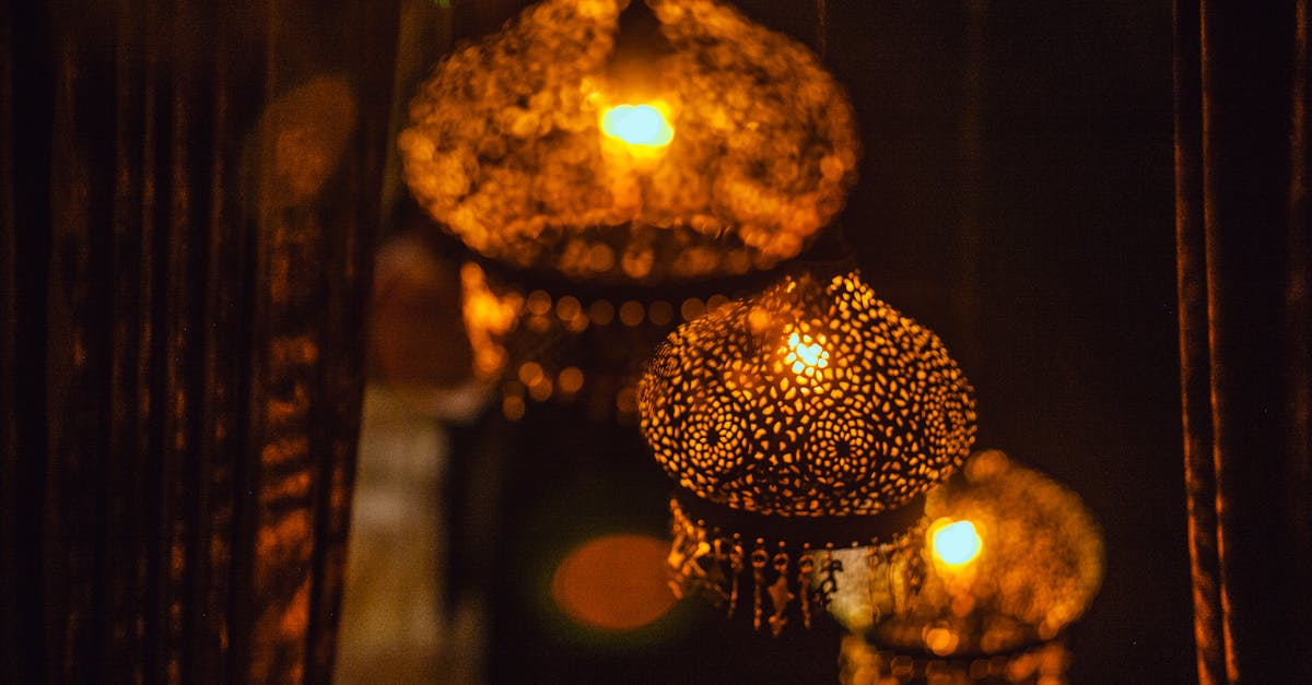 Date Limitation of Low Fares in Far East - Glowing oriental lamps hanging on ceiling Date Limitation of Low Fares in Far East - Glowing oriental lamps hanging on ceiling