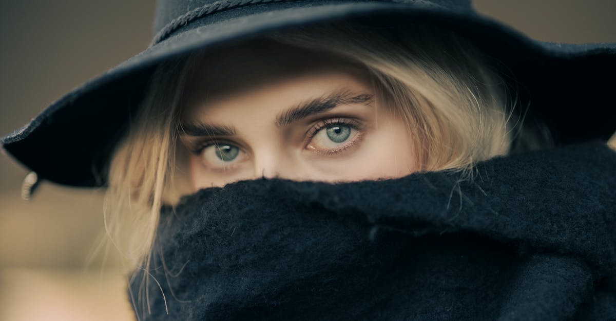 Definitive list of countries where a head scarf is required for woman [closed] - Womans Face Covered with Scarf