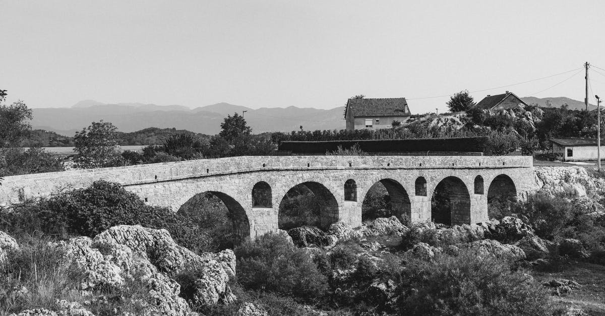 Denied entry at Montenegro border. What are my options? - Grayscale Photo of Bridge over River Denied entry at Montenegro border. What are my options? - Grayscale Photo of Bridge over River