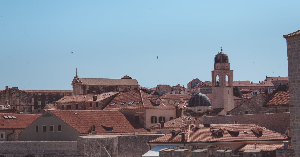 Denied entry in Croatia Border - Old Building Cityscape of Dubrovnik Croatia Denied entry in Croatia Border - Old Building Cityscape of Dubrovnik Croatia
