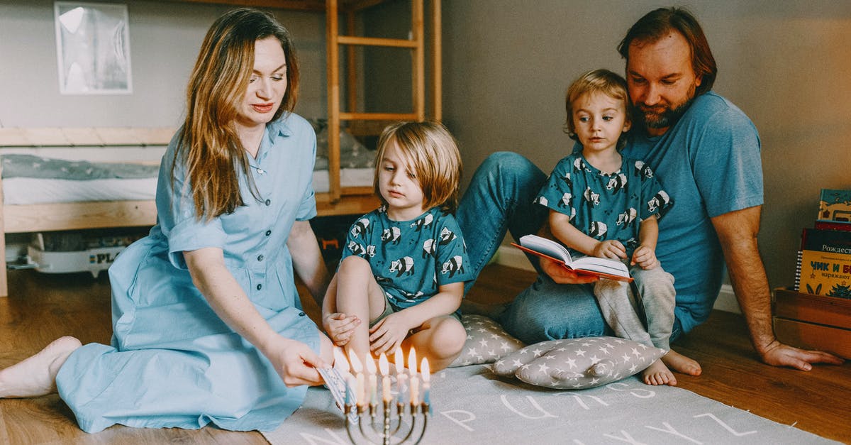 Dependent unemployed adult sons not getting visa to UK. Would it be reasonable to plan a family holiday for all to meet up in Europe or Canada? - Family Celebrating Hanukkah