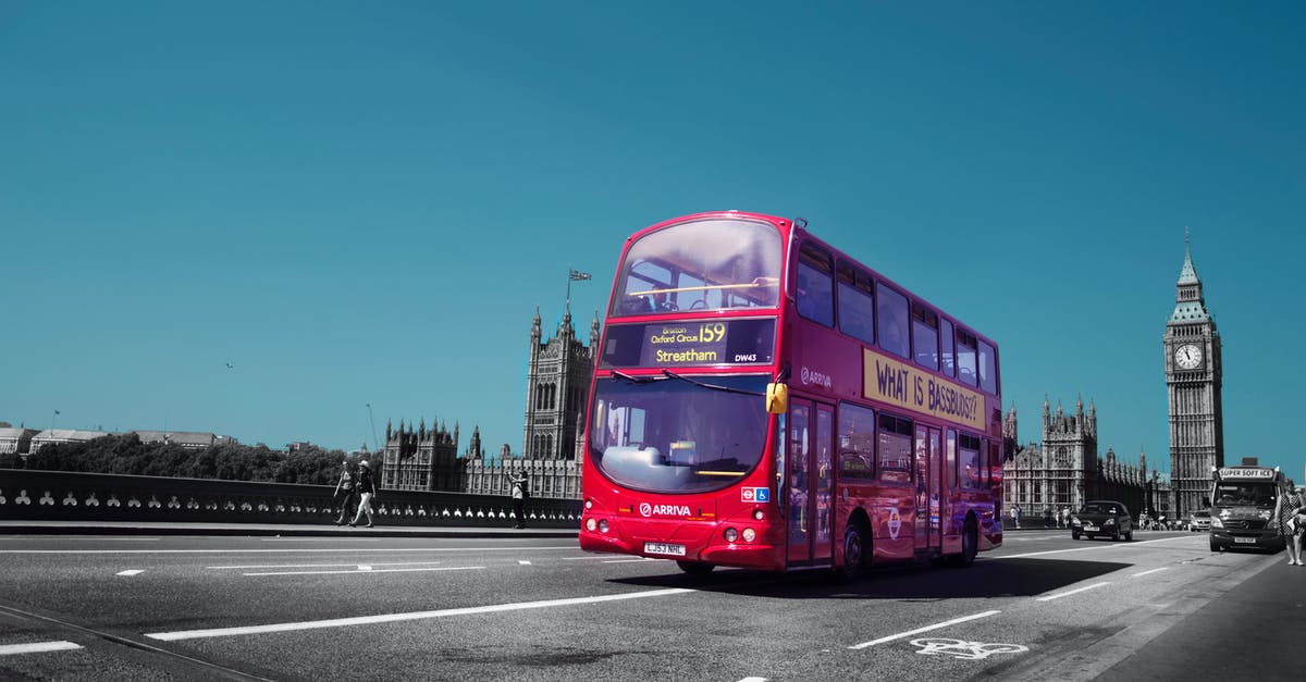 Didnt receive Entry stamp while entering France via Bus from London [duplicate] - Red Double Deck Bus on Road
