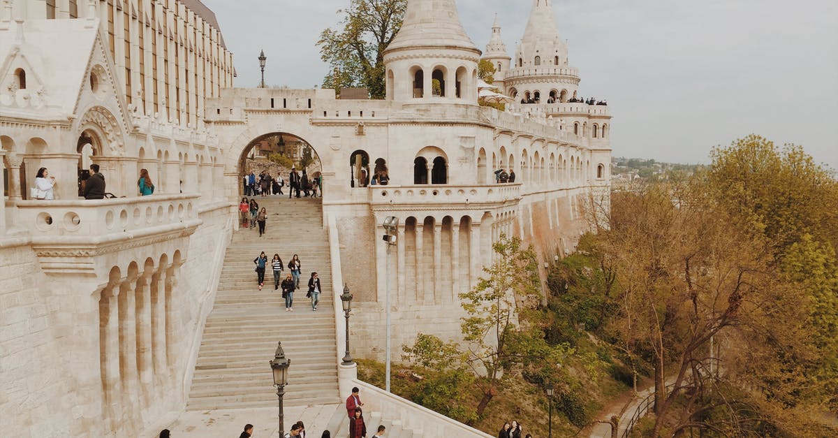 Do I need cash in Budapest (Hungary)? - Tourists at a Castle Do I need cash in Budapest (Hungary)? - Tourists at a Castle
