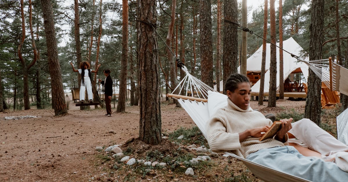 Do I need to book in advance in French camping parks? - Man in a Sweater Reading a Book while Lying on a Hammock Do I need to book in advance in French camping parks? - Man in a Sweater Reading a Book while Lying on a Hammock