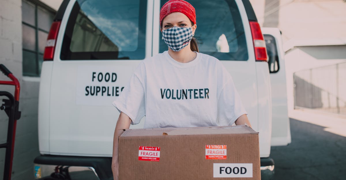 Do I need to label my luggage on the French TGV? - A Volunteer Wearing Face Mask Holding a Carton Box with Food Label Do I need to label my luggage on the French TGV? - A Volunteer Wearing Face Mask Holding a Carton Box with Food Label