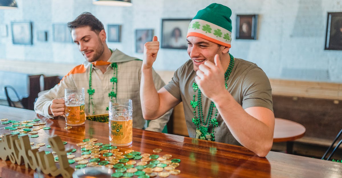 Do I need to notify Irish authorities when I leave on a working holiday? [closed] - Men celebrating St. Patrick's Day 