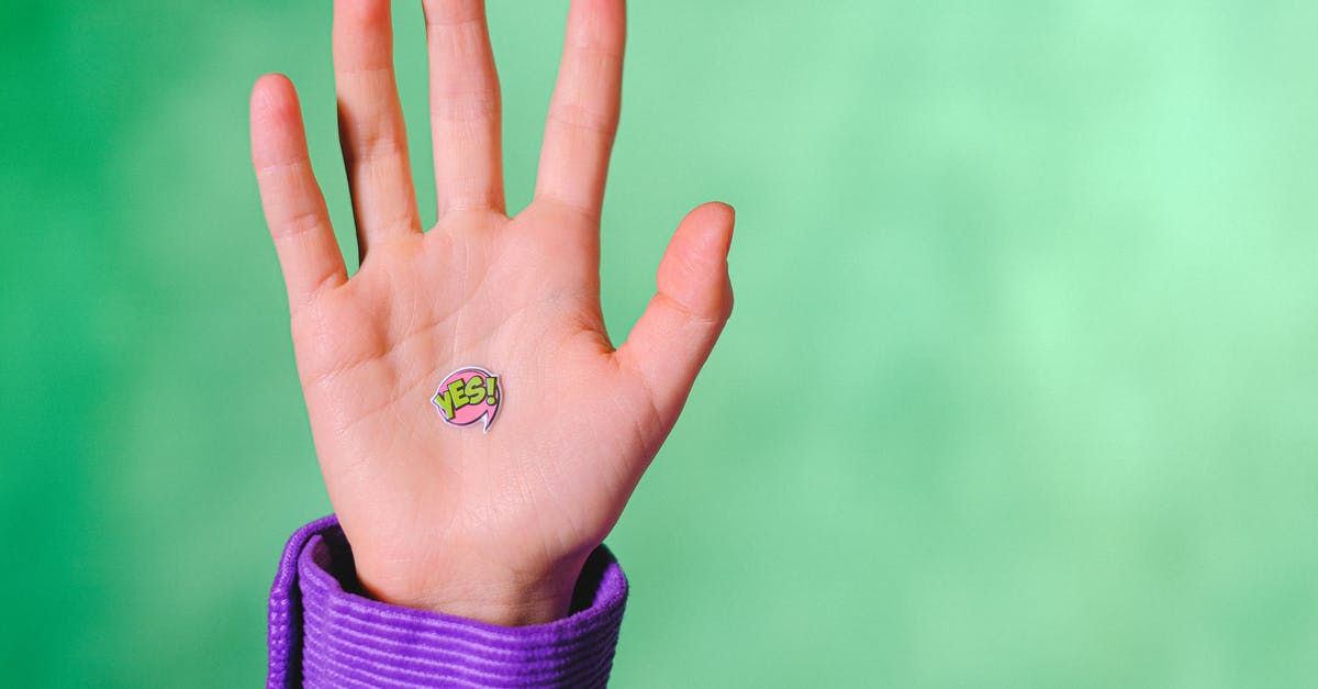 Do I need to show proof of funds? If yes, how exactly? - Crop anonymous person demonstrating sticker with word Yes placed on hand against green background Do I need to show proof of funds? If yes, how exactly? - Crop anonymous person demonstrating sticker with word Yes placed on hand against green background