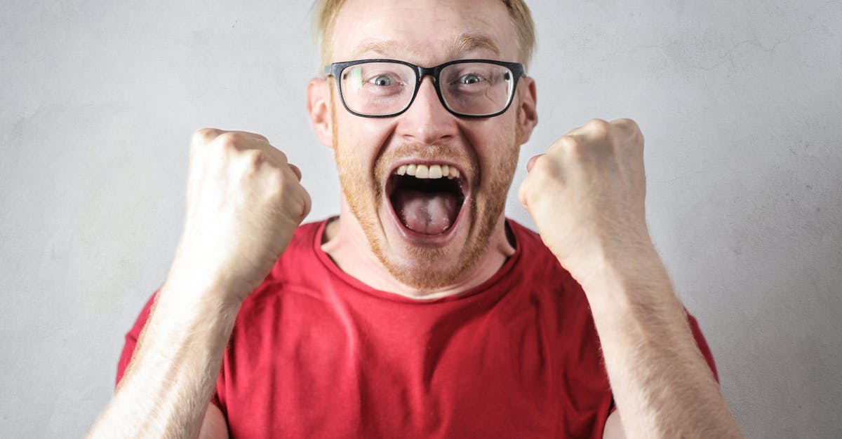 Do I need to trigger my ESTA? - Angry Man Is Screaming