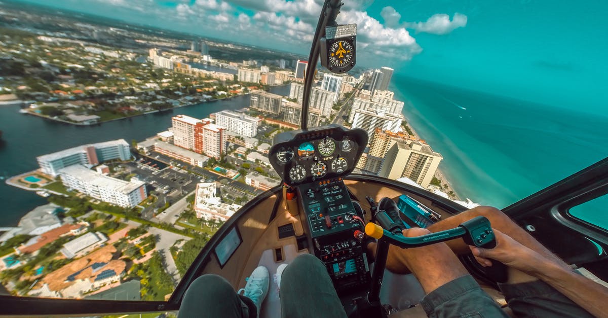 Do minors need ID to fly in the US? - Point of View of a Person Riding a Helicopter Do minors need ID to fly in the US? - Point of View of a Person Riding a Helicopter