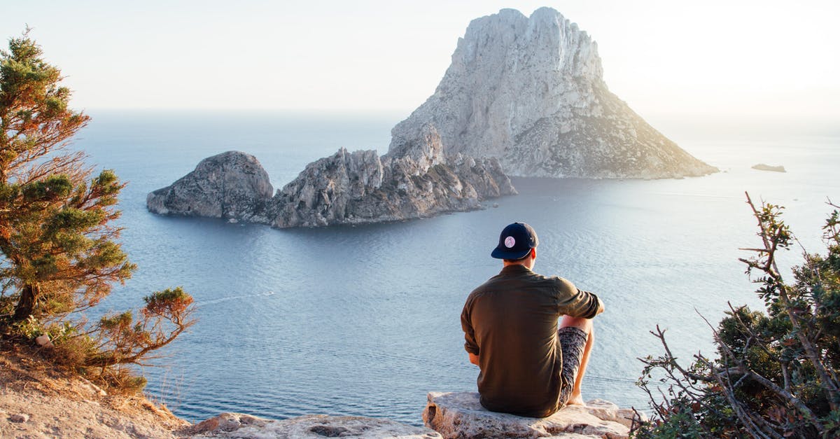 Do people travel to the Senkaku (Diaoyu) Islands? - Rear View of Man Sitting on Rock by Sea Do people travel to the Senkaku (Diaoyu) Islands? - Rear View of Man Sitting on Rock by Sea