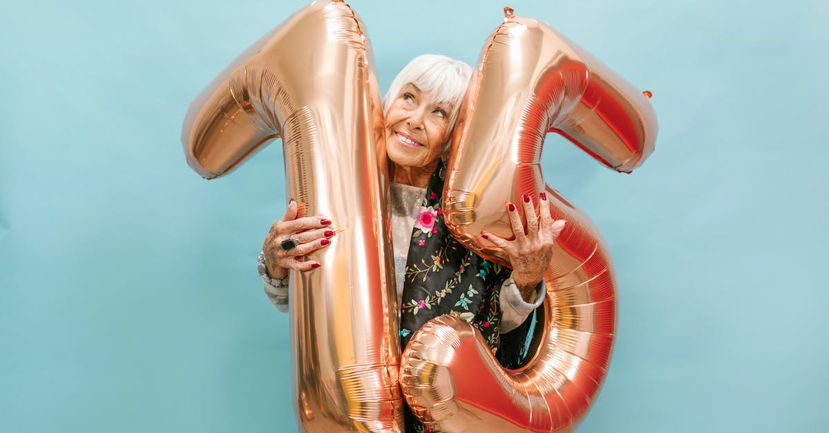 Do SF, LA, and Las Vegas have very large bookstores? - A Happy Elderly Woman Celebrating Her Birthday while Holding a Huge Balloon Numbers Do SF, LA, and Las Vegas have very large bookstores? - A Happy Elderly Woman Celebrating Her Birthday while Holding a Huge Balloon Numbers