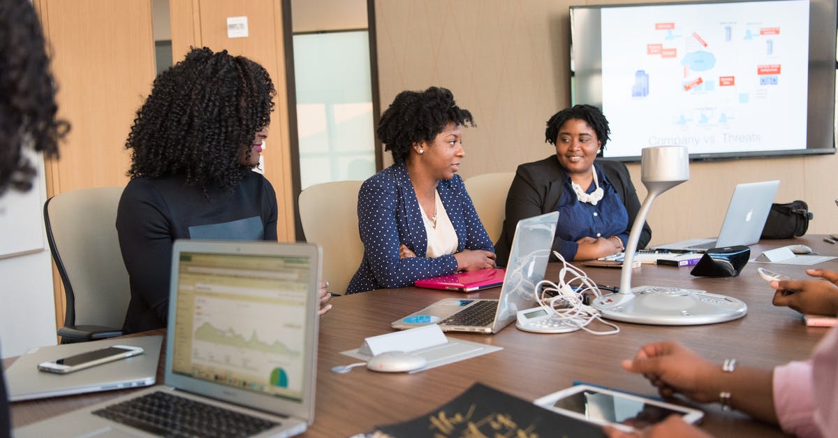 Do South Africans have to register expensive laptops and electronics when they leave the country? - Women Gathered on Table Near Monitor Do South Africans have to register expensive laptops and electronics when they leave the country? - Women Gathered on Table Near Monitor