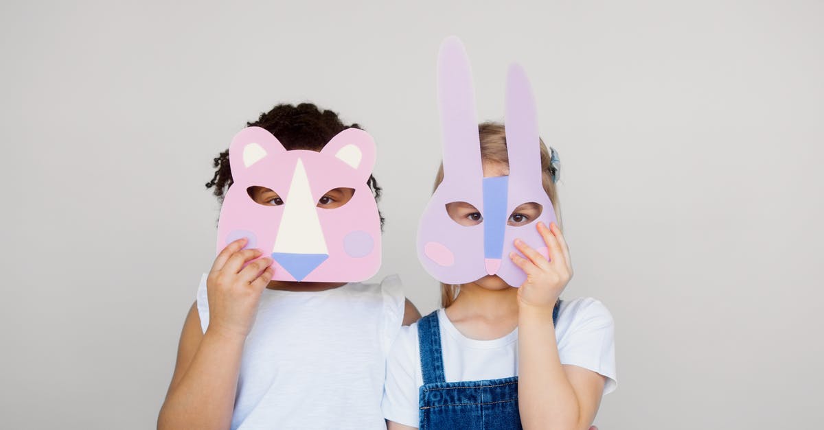 Do we need to create separate accounts for our children to apply for a UK visit visa? - Two Kids Covering Their Faces With a Cutout Animal Mask Do we need to create separate accounts for our children to apply for a UK visit visa? - Two Kids Covering Their Faces With a Cutout Animal Mask