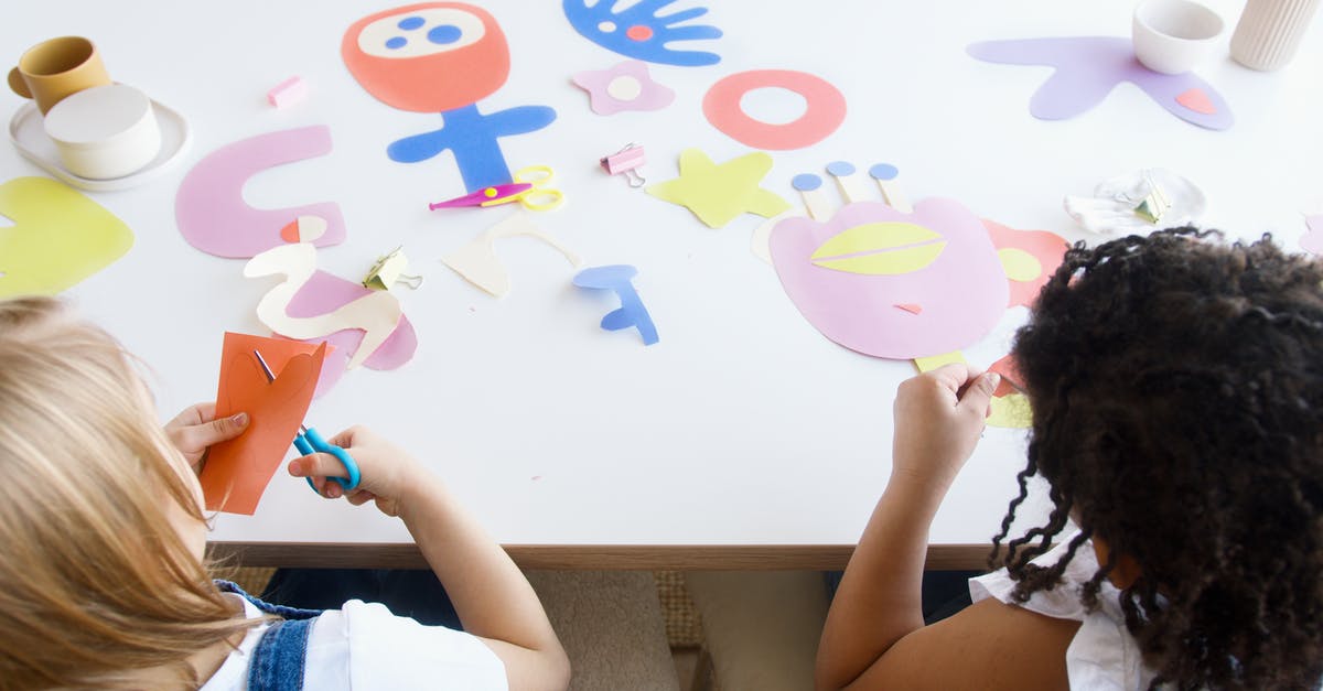 Do we need to create separate accounts for our children to apply for a UK visit visa? - Two Kids Doing Some Artworks Do we need to create separate accounts for our children to apply for a UK visit visa? - Two Kids Doing Some Artworks