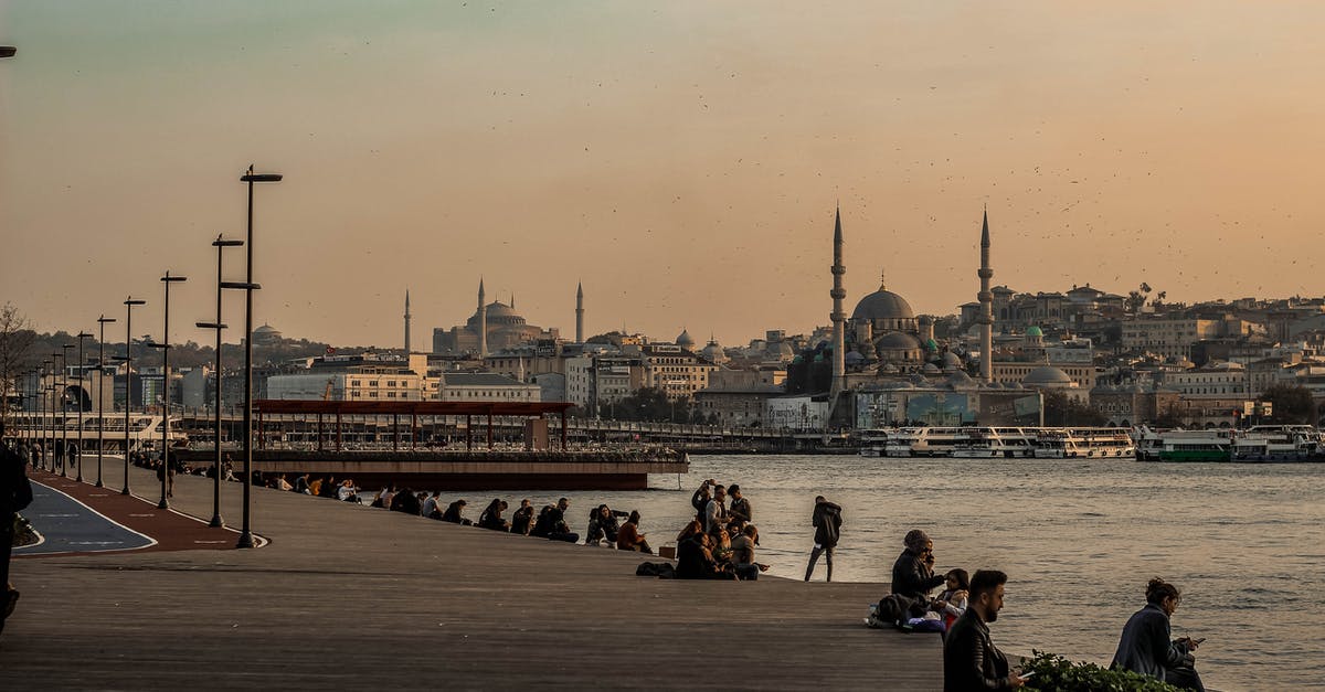 Does a Filipino need transit visas for layovers in Istanbul, Turkey and Madrid, Spain? [duplicate] - A Wooden Platform Near Body of Water with Mosques in Background