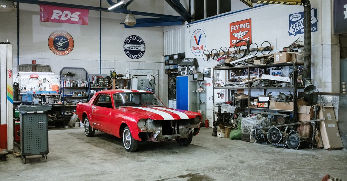 Does a flexible date car rental price matrix tool exist, a la Google Flights? - Red and White Vintage Car Parked in Front of Blue and White Food Stall