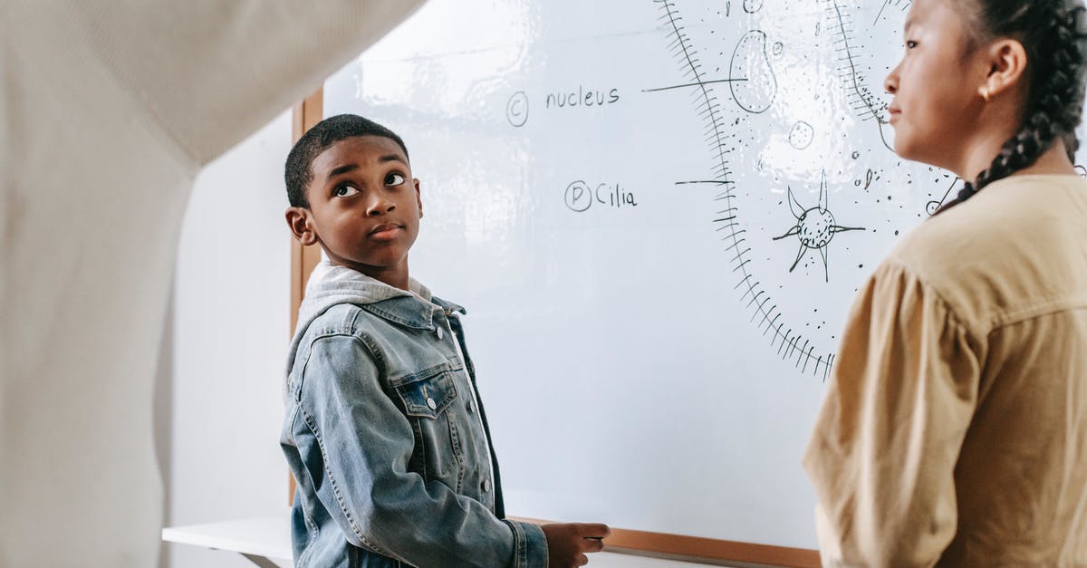 Does fare class affect immigration official's decision? - Multiethnic children studying biology and listening teacher near modern whiteboard with scheme of organism in classroom Does fare class affect immigration official's decision? - Multiethnic children studying biology and listening teacher near modern whiteboard with scheme of organism in classroom