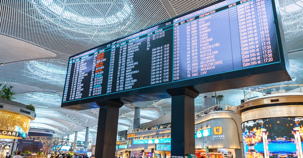 Does Istanbul airport have x-ray scanners before the exit? - A Flight Information Display System at the Istanbul Airport Does Istanbul airport have x-ray scanners before the exit? - A Flight Information Display System at the Istanbul Airport