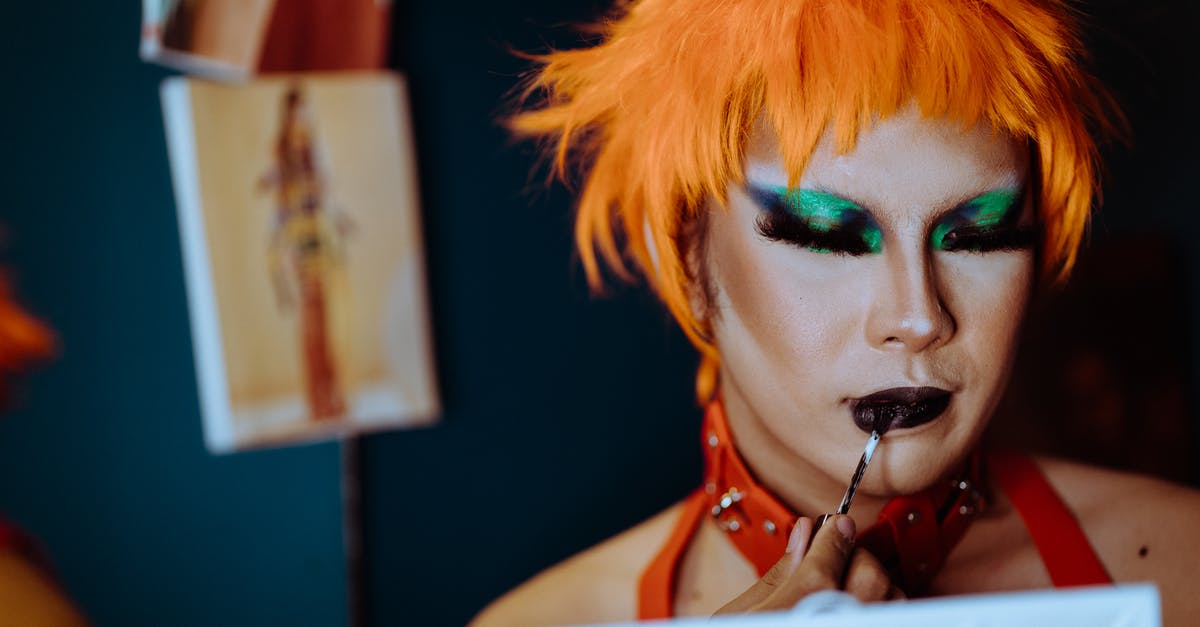 Does Non-Schengen Countries apply to my 90/180 - Young ethnic androgynous man with eccentric makeup applying lipstick in fitting room Does Non-Schengen Countries apply to my 90/180 - Young ethnic androgynous man with eccentric makeup applying lipstick in fitting room