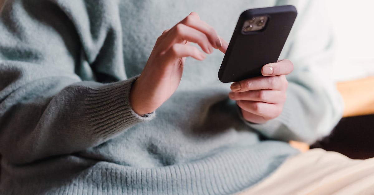 Does "last check in time" apply for connecting flights? - Crop faceless female in casual clothes using smartphone and touching screen while chilling at home Does "last check in time" apply for connecting flights? - Crop faceless female in casual clothes using smartphone and touching screen while chilling at home