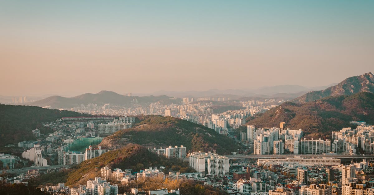 Does South Korea have trains from Andong to Jeonju? - Aerial Shot Of City Does South Korea have trains from Andong to Jeonju? - Aerial Shot Of City