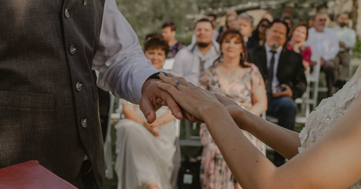 Does the ACA provision about pre-existing conditions apply to visitors to the US? - Visitors Watching the Wedding Ceremony