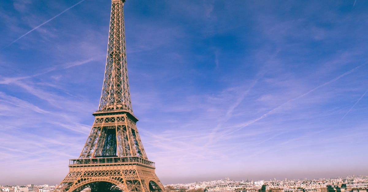 Doing laundry as a tourist in Paris - Eiffel Tower Photography