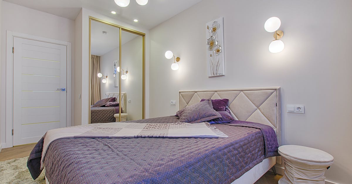 Door stopper for hotel room - Purple Blanket Door stopper for hotel room - Purple Blanket