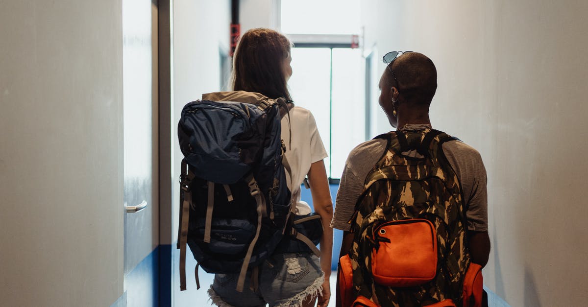Dorm / Hostel: How to assert myself politely with roommates - Women with Backpacks Walking Through the Hostel Corridor Dorm / Hostel: How to assert myself politely with roommates - Women with Backpacks Walking Through the Hostel Corridor