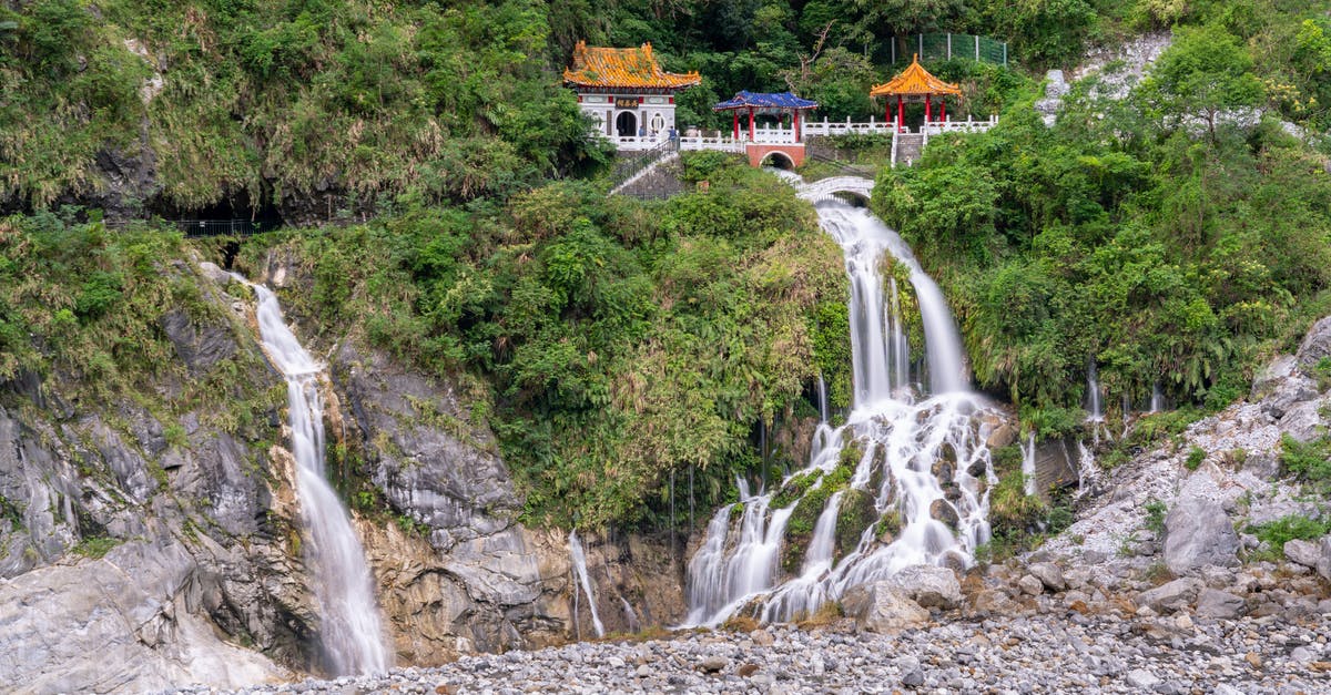 Driving in Taiwan (Taroko to Taichung) - Waterfalls in Taroko National Park, Taiwan Driving in Taiwan (Taroko to Taichung) - Waterfalls in Taroko National Park, Taiwan