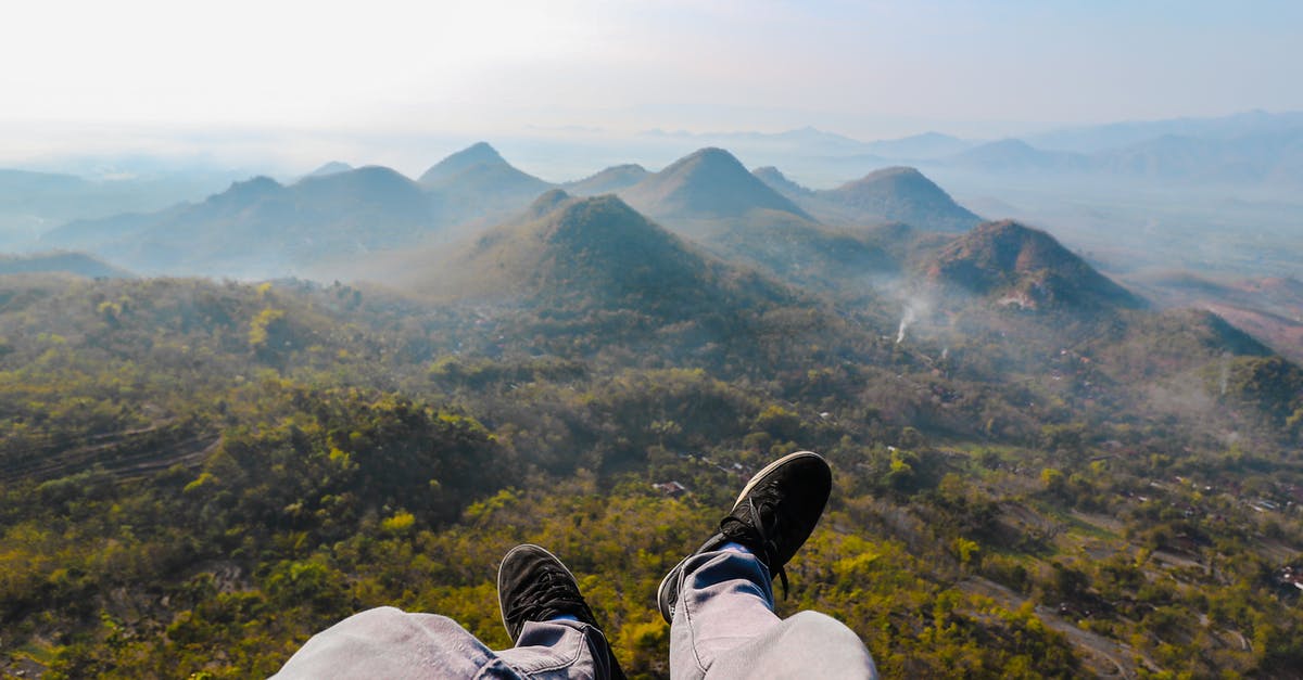 Dual national traveling to Indonesia, can I use my Albanian to leave my country and my South African passport to enter Indonesia? [duplicate] - Closeup Photo of Person's Foot Near Mountain