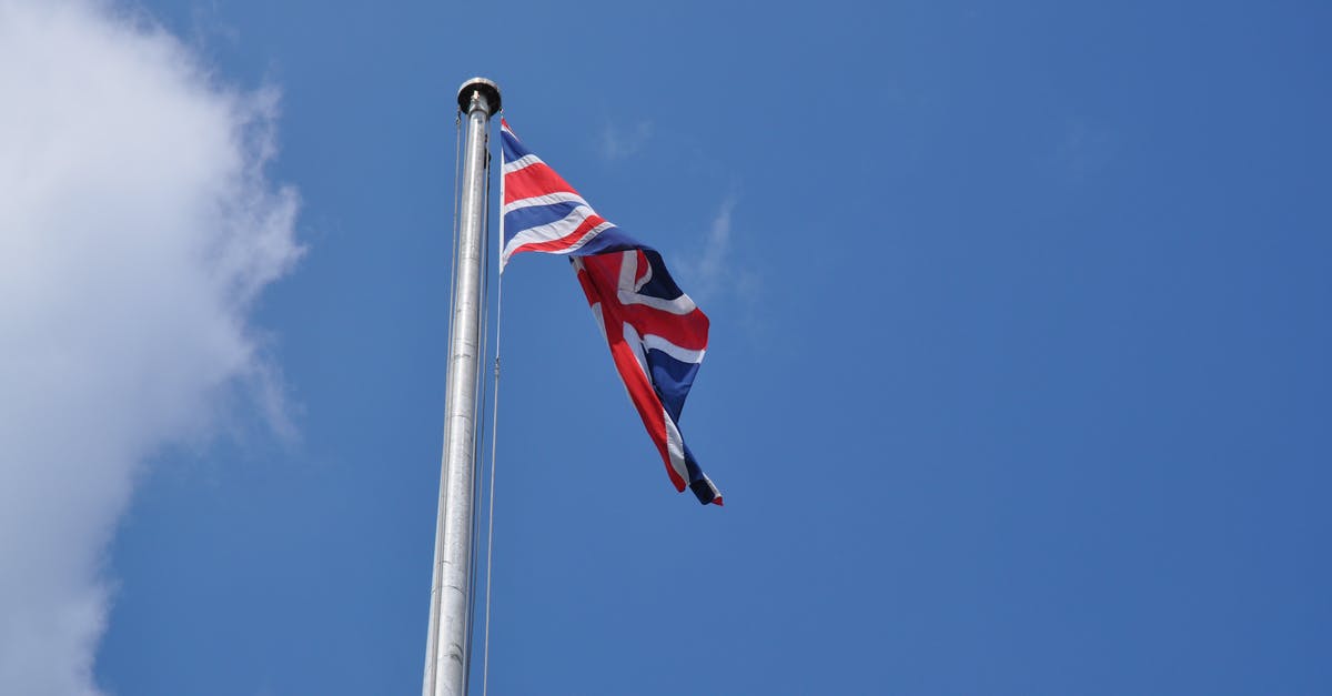 Dual nationality US/UK, wants to return to the US with only a UK passport [duplicate] - Low-Angle Shot of Flag of the United Kingdom