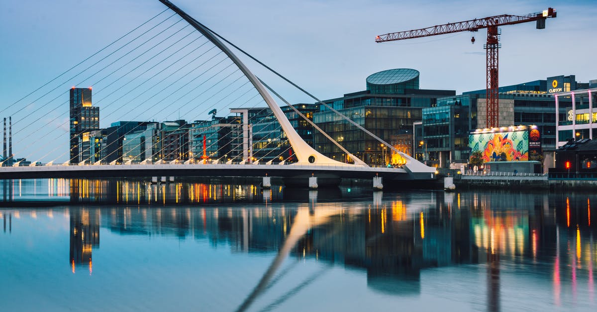 Dublin-Newark-Vancouver. Two-hour layover - White Concrete Bridge Dublin-Newark-Vancouver. Two-hour layover - White Concrete Bridge