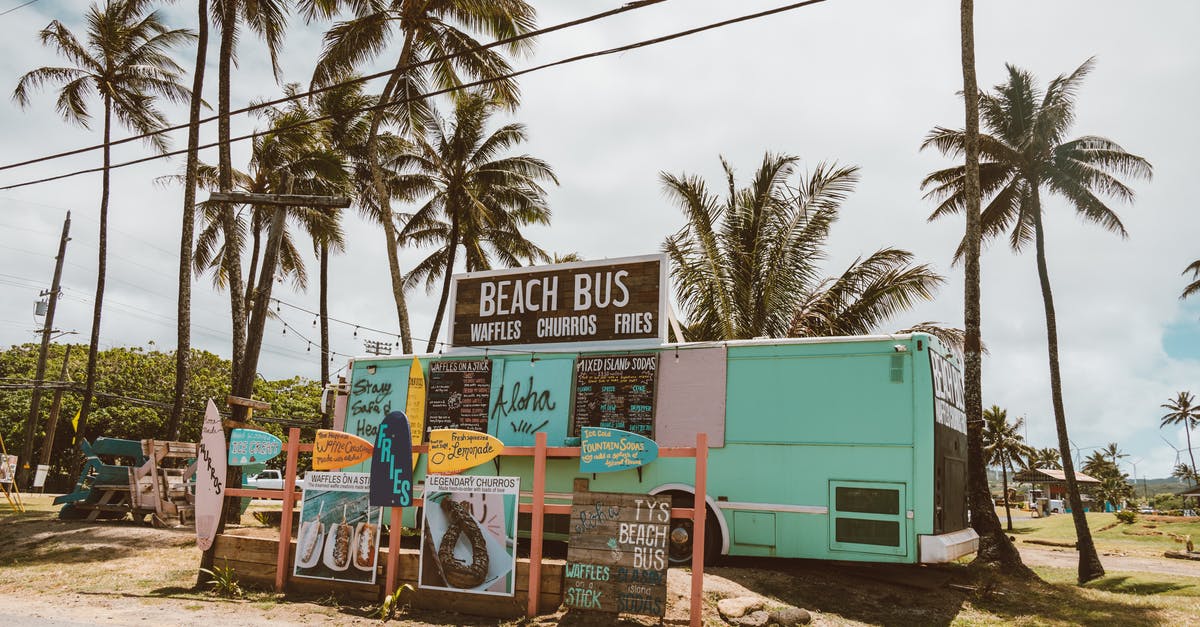 Early-morning food at Népliget bus station in Budapest? - Blue and White Signage Near Palm Trees Early-morning food at Népliget bus station in Budapest? - Blue and White Signage Near Palm Trees