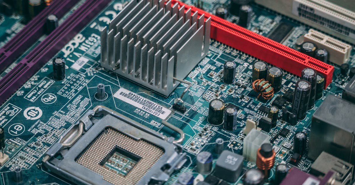 Electrical Components in Checked In luggage - Electronics Parts of a Motherboard