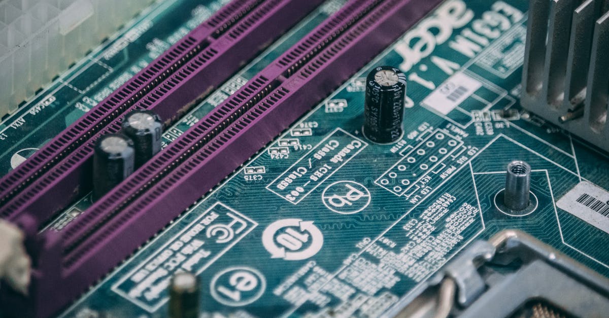 Electrical Components in Checked In luggage - Capacitors Installed in a Circuit Board
