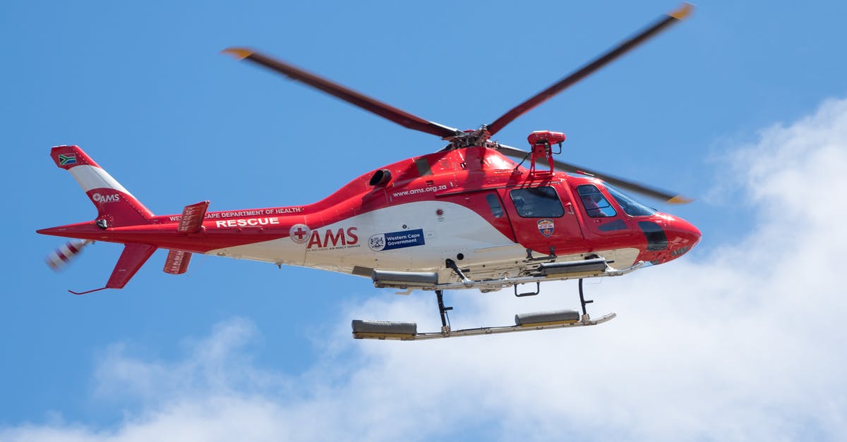 Emergency flight to Madrid in 3 days & US Passport just expired - Photo Of Ams Helicopter In Flight