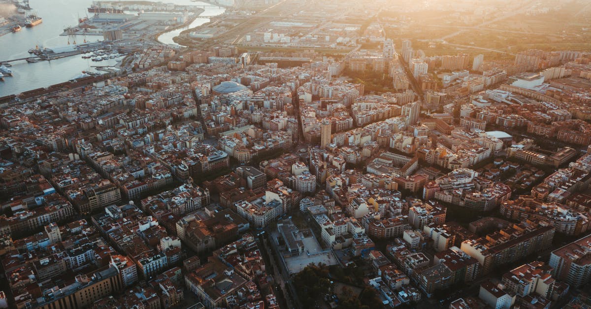 Entering the Schengen area after being told I can't return to Spain - Aerial Photography of City Buildings in Spain Entering the Schengen area after being told I can't return to Spain - Aerial Photography of City Buildings in Spain