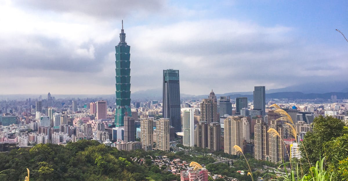 Exchanging TWD to USD in Taiwan - Aerial View of High-Rise Buildings Exchanging TWD to USD in Taiwan - Aerial View of High-Rise Buildings