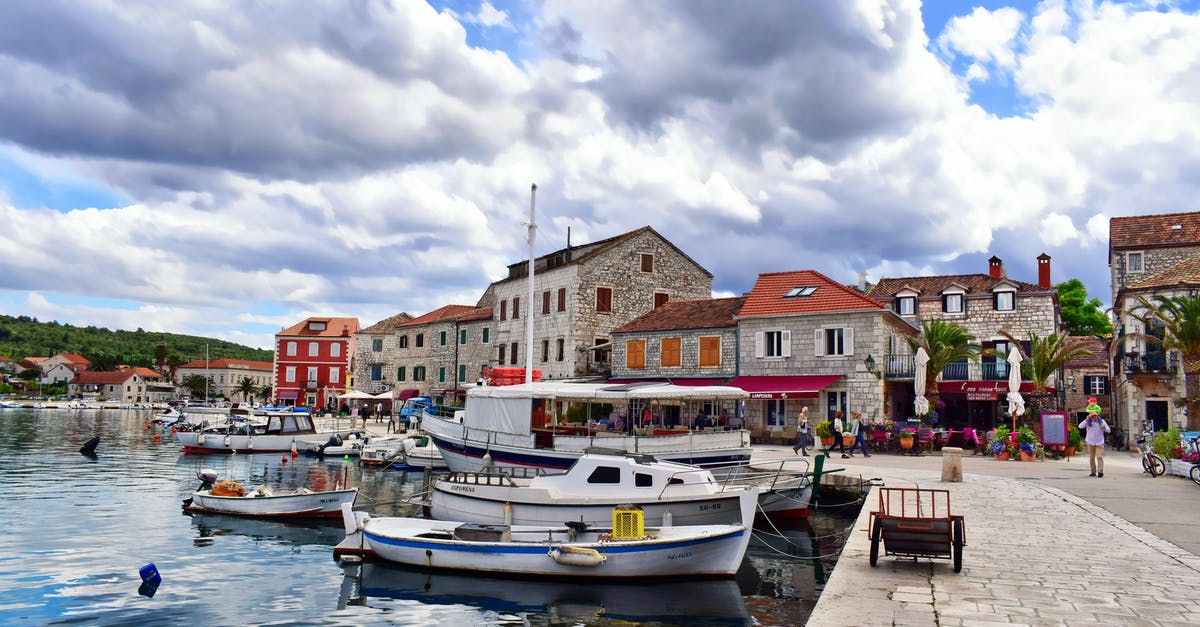 Exit Croatia into non-Schengen state with Schengen visa - Free stock photo of adriatic sea, architecture, boat Exit Croatia into non-Schengen state with Schengen visa - Free stock photo of adriatic sea, architecture, boat