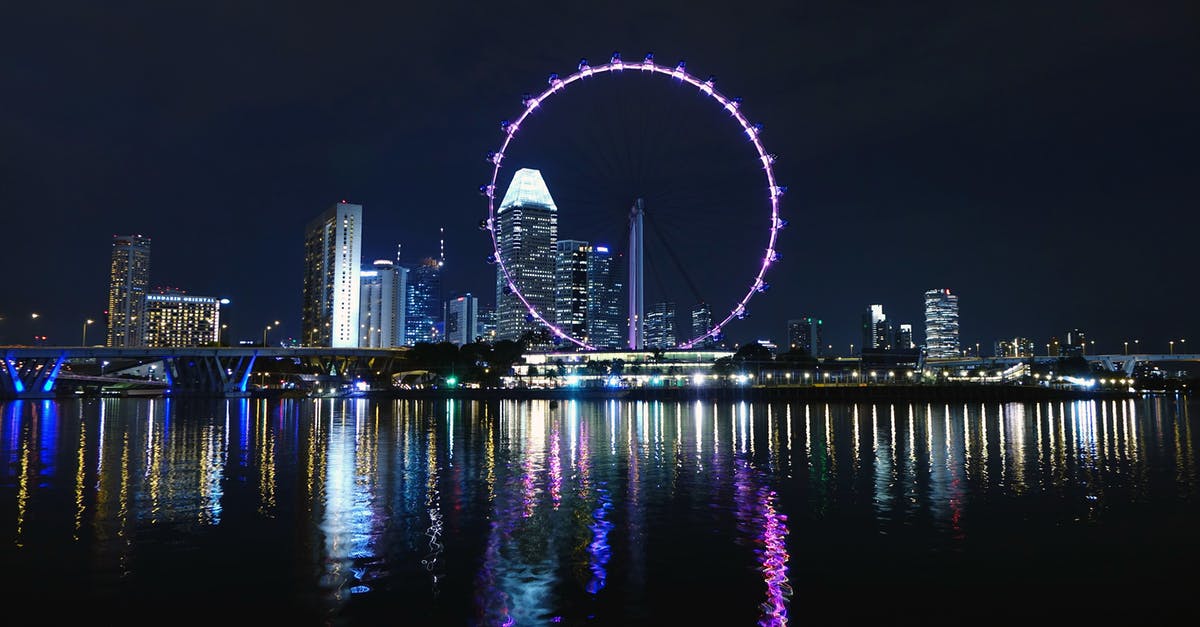 Ferry services between Singapore and Borneo - London Eye at Night Ferry services between Singapore and Borneo - London Eye at Night