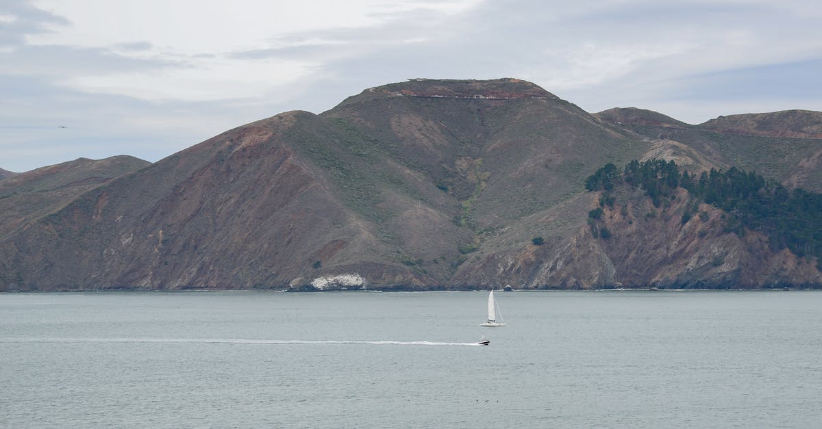 Firearm carried aboard an ocean going sailboat - White Sailboat on Sea Near Green Mountain Firearm carried aboard an ocean going sailboat - White Sailboat on Sea Near Green Mountain