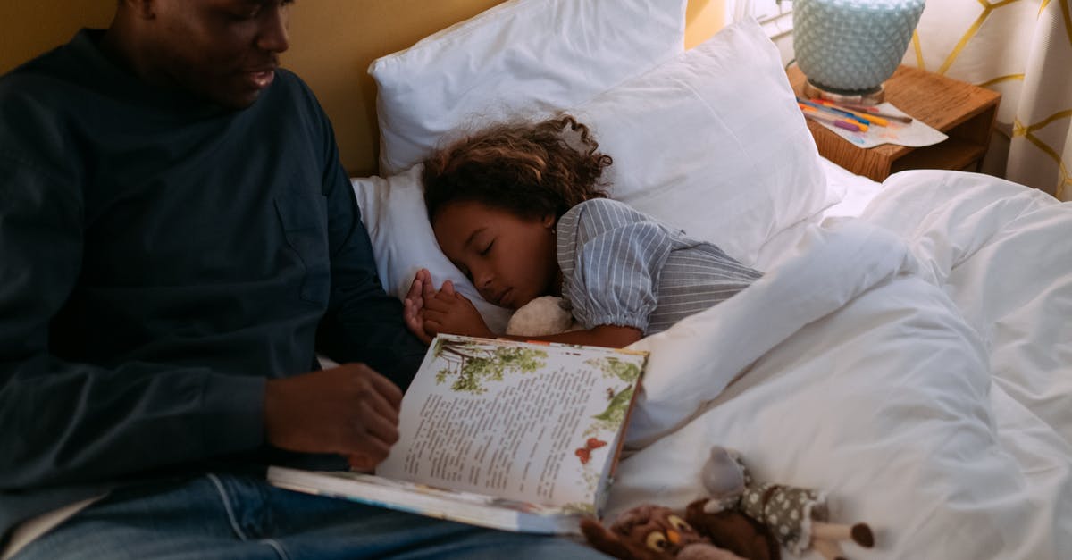 First time traveler: how do I book flights? - Father Reading Bedtime Story For His Daughter while Lying Down on the Bed First time traveler: how do I book flights? - Father Reading Bedtime Story For His Daughter while Lying Down on the Bed