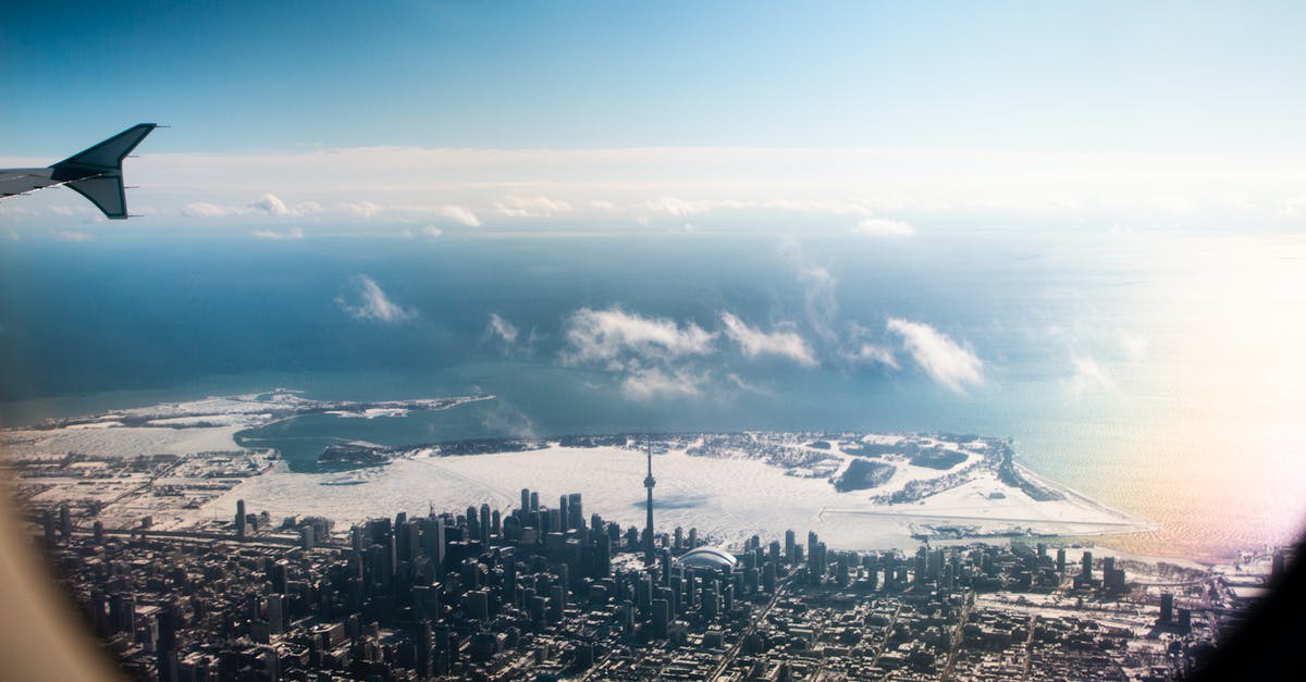 Flying from Toronto to Mumbai via Newark - Aerial Photography of Buildings Flying from Toronto to Mumbai via Newark - Aerial Photography of Buildings
