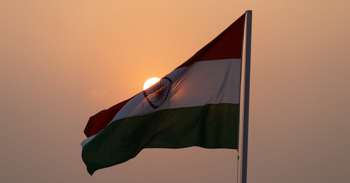 Flying to India - visa and country closure - Flag of India Flying to India - visa and country closure - Flag of India