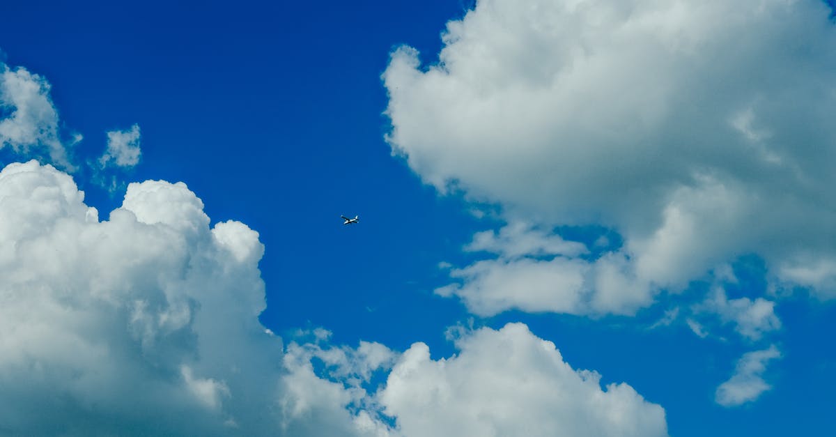 Flying TYO - FRA - LAX - TYO - White Clouds and Blue Sky Flying TYO - FRA - LAX - TYO - White Clouds and Blue Sky