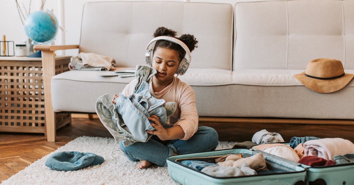 Folding strollers allowed as hand baggage on Norwegian? - Kid with Headphones Packing Her Clothes Folding strollers allowed as hand baggage on Norwegian? - Kid with Headphones Packing Her Clothes