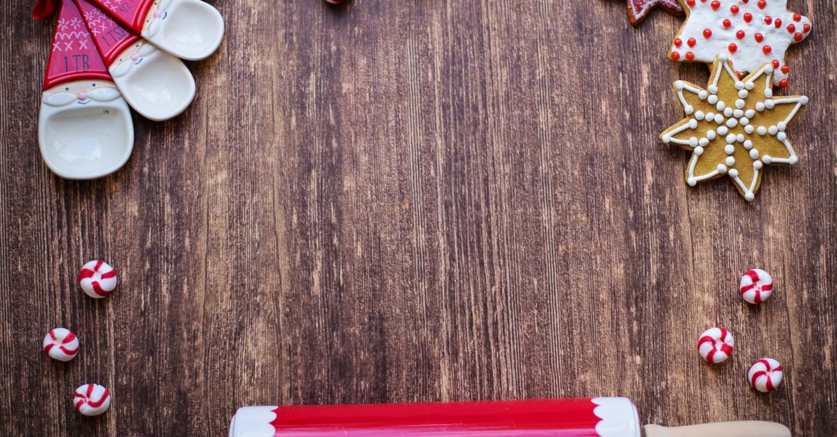 Food Across CA-US Border [duplicate] - Red and White Rolling Pin